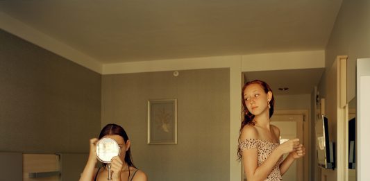 Other Identity #126, altre forme di identità culturali e pubbliche: Varvara Gorbunova Varvara Gorbunova “Lukerya and Efrosinia Getting Ready” 2022 Medium format colour negatives 60x90cm inkjet print