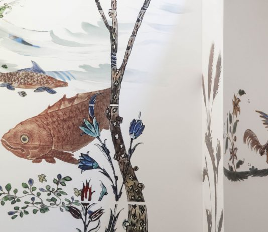 Gli immaginari fantastici di Francesco Simeti alle nuove Officine Saffi Francesco Simeti, Questa stanza non ha più pareti, veduta dell'installazione, Officine Saffi,