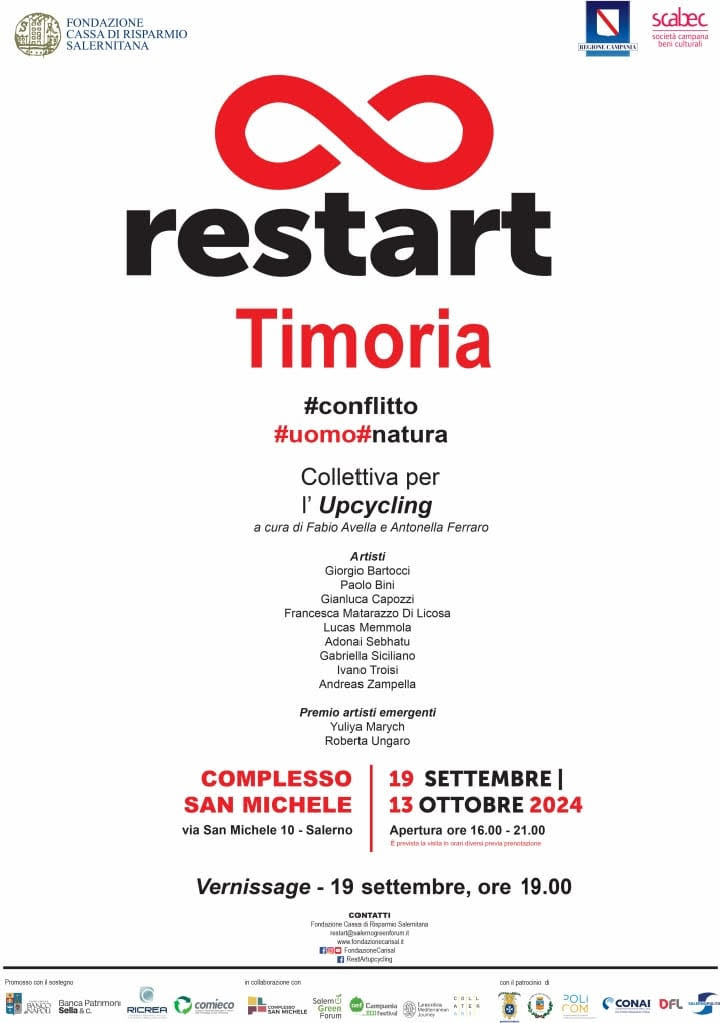 Restart: mostra collettiva sul tema dell’upcyclinghttps://www.exibart.com/repository/media/2024/09/locandina-on-line-2.jpg