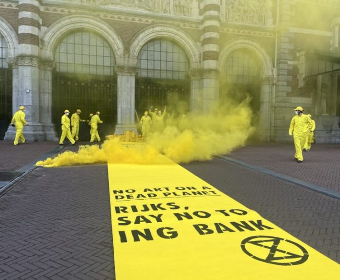 rijksmuseum extinction rebellion