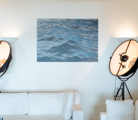 Acqua e grafite, l’arte essenziale di Serse al Jumeirah Capri Palace