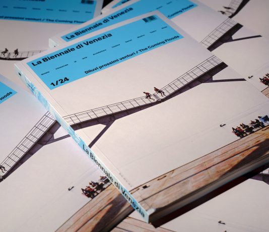 La rivista della Biennale di Venezia rinasce dopo mezzo secolo Rivista della Biennale di Veneiza, Diluvi prossimi-venturi / The coming floods. Ph. Andrea Avezzù