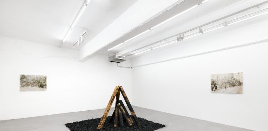 Cose Bizzarre: la rilettura del colonialismo di Jermay Michael Gabriel da ArtNoble Jermay Michael Gabriel, Cose Bizzarre, 2024, ArtNoble Gallery. Installation view. Ph. Michela Pedranti