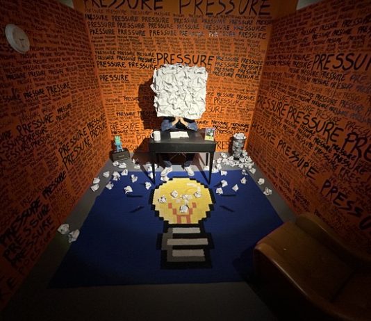 Il blocco creativo come momento di ricerca: la performance di Daniele Sigalot a Roma