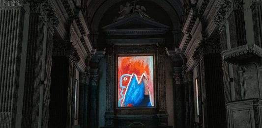 Alter Oculus, l’installazione di Franz Cerami per un’antica chiesa di Napoli Franz Cerami, Alter Oculus, Chiesa di Santa Croce e Purgatorio al Mercato, Napoli, 2024-2025