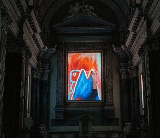 Alter Oculus, l’installazione di Franz Cerami per un’antica chiesa di Napoli Franz Cerami, Alter Oculus, Chiesa di Santa Croce e Purgatorio al Mercato, Napoli, 2024-2025