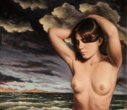 Luca Ferraro, a Roma, dipinti e disegni 2021-2024