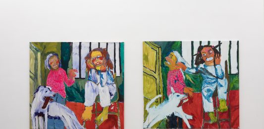 Violette Malinvaud, dipingere veloce: la mostra alla T293 di Roma Violette Malinvaud, veduta della mostra, T293, Roma, November 7, 2024 - January 4, 2025. Photo by Flavio Scollo. Courtesy of The artist and T293, Rome