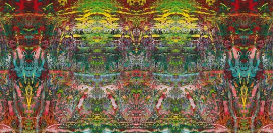 In mostra da Gagosian un titanico arazzo digitale di Gerhard Richter