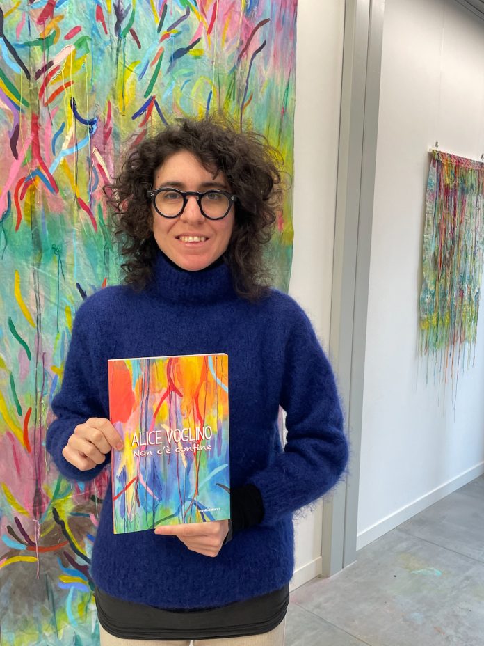 Alice Voglino in atelier - (credits dell’artista)