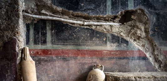 Nuove scoperte a Pompei: torna alla luce un lussuoso complesso termale pompei complesso termale