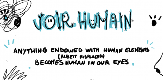 Voirhumain Voirhumain / Anything endowed with human elements (albeit misplaced) becomes human in our eyes