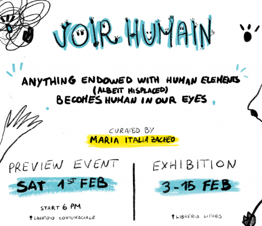 Voirhumain Voirhumain / Anything endowed with human elements (albeit misplaced) becomes human in our eyes