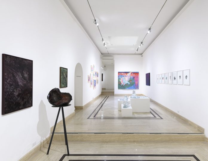 Installation view, Richard Saltoun Gallery Rome, 2025. ©Giorgio Benni