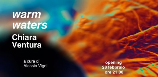 Chiara Ventura warm waters dal 28 febbraio al 3 marzo negli spazi di Supermartek al B49 studio di Roma