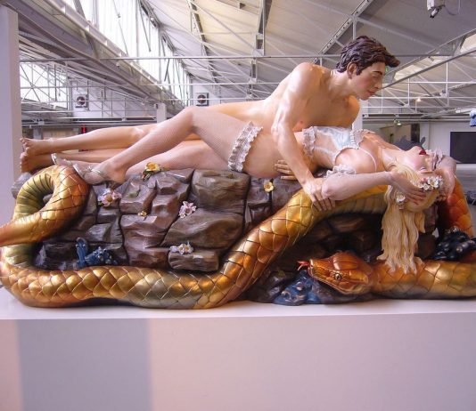 Jeff Koons vince la causa per plagio per le sue opere con Cicciolina Jeff Koons, Jeff and Ilona, 1990