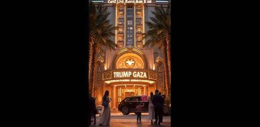 Trump Gaza è il video che ci porta dritto nella tana del potere delle immagini