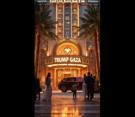 Trump Gaza è il video che ci porta dritto nella tana del potere delle immagini