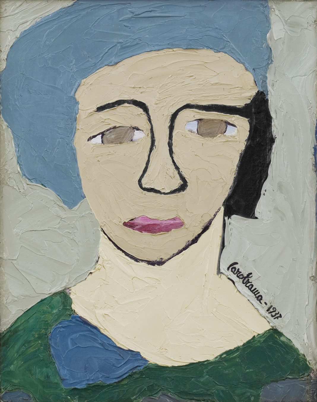 Carol Rama. A Rebel of Modernityhttps://www.exibart.com/repository/media/2025/03/01_Carol-Rama_Ohne-Titel-Selbstbildnis-2-1068x1353.jpg