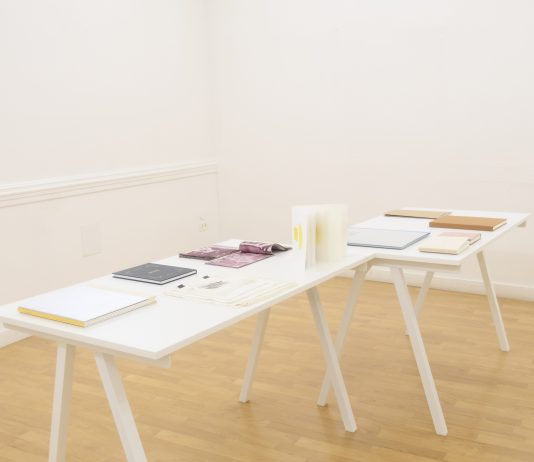 Declinazioni contemporanee del libro d’artista, alla Nami Gallery di Napoli Scansìa d'arte, veduta della mostra, Nami Gallery, Napoli, 2025