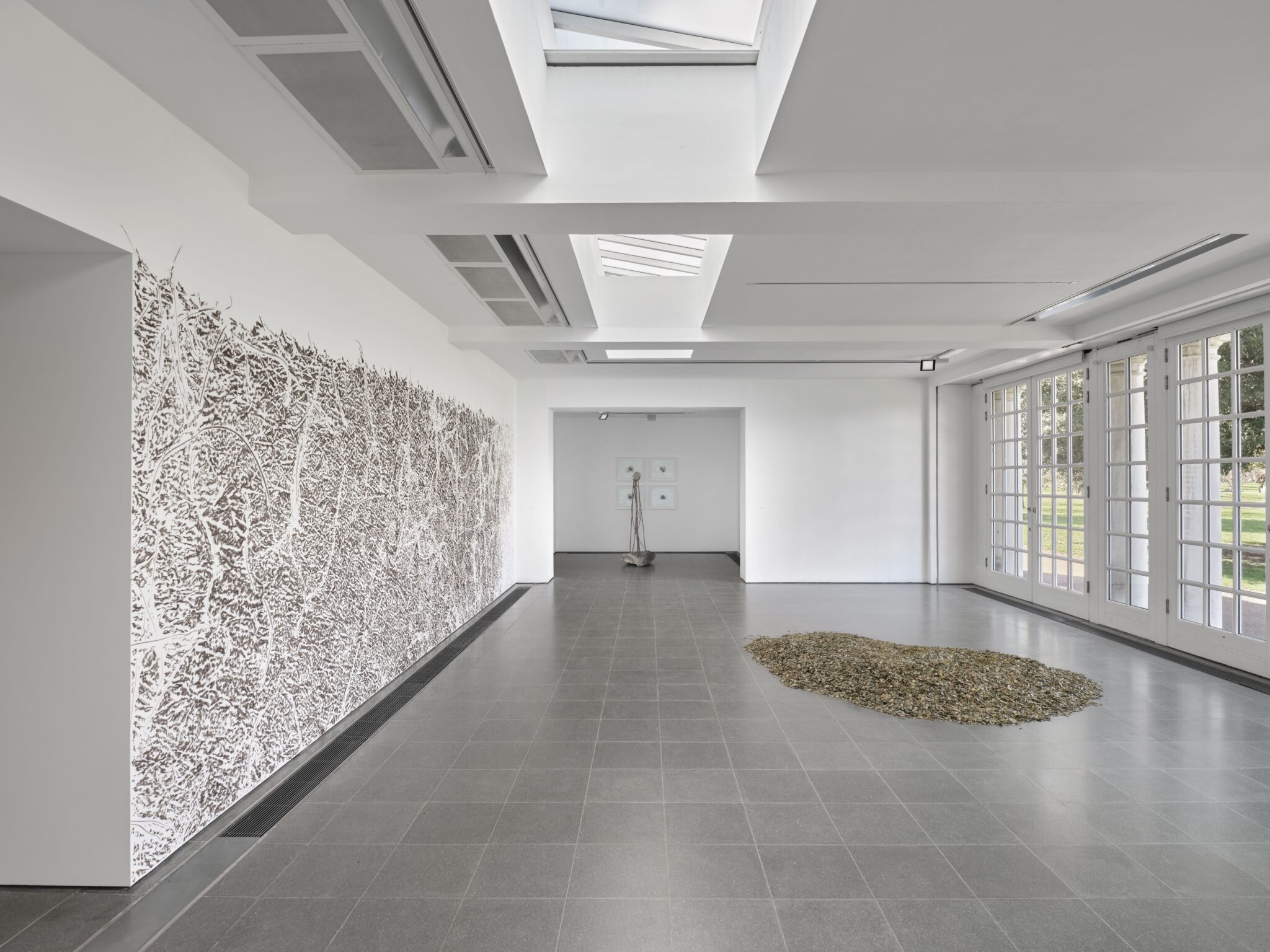 Giuseppe Penone, Thoughts in the Roots, 2025. Installation view, Serpentine South. © Photo: George Darrell. Courtesy Giuseppe Penone and Serpentine