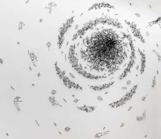 Cosmogonia di Lorenzo Gnata: caos e rinascita in una mostra a Milano Lorenzo Gnata, Cosmogonia, veduta della mostra, Gaggenau DesignElementi Hub, Milano, 2025, ph. Francesca Piovesan