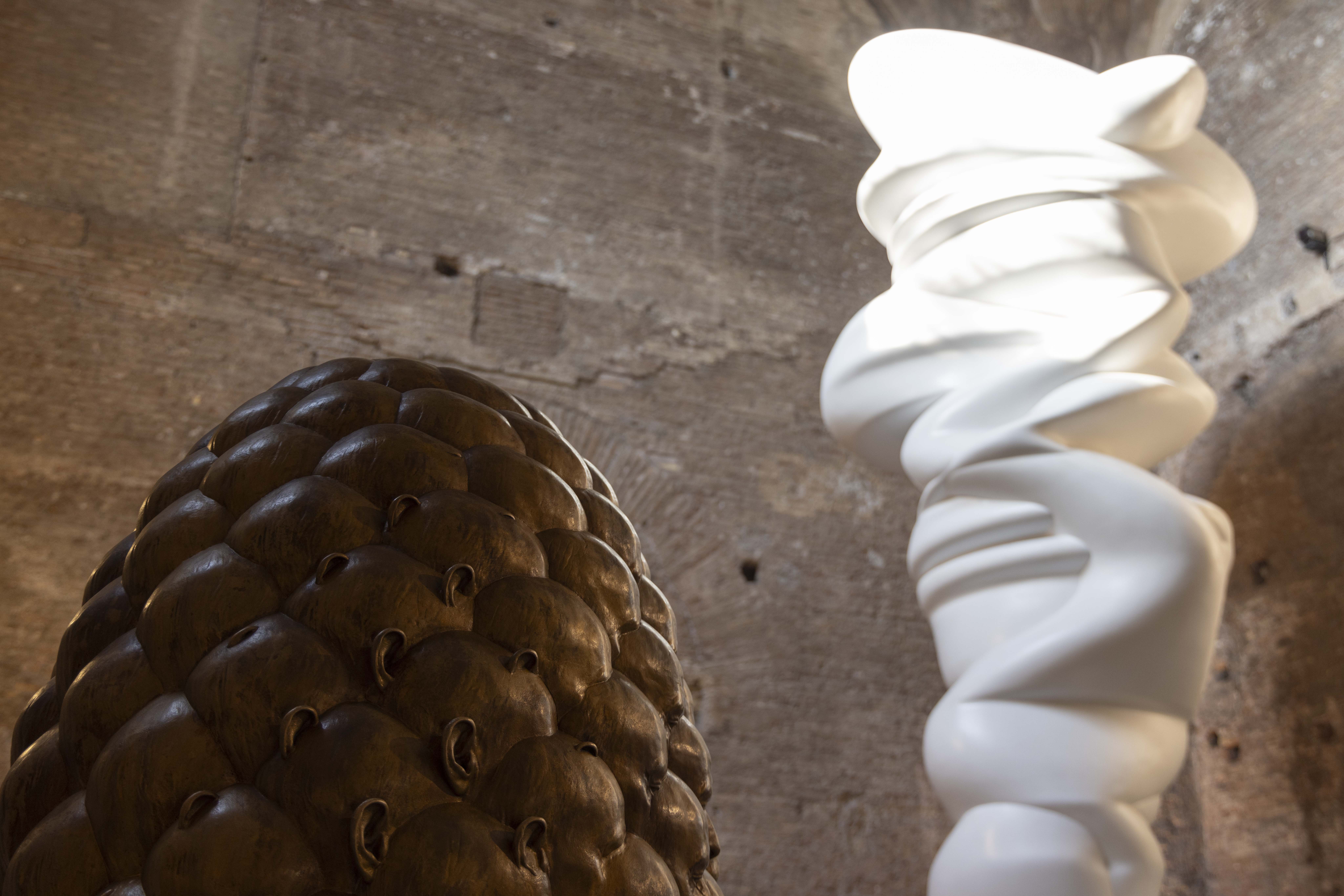 Tony Cragg, Infinite forme e bellissime, Roma, 2025, veduta della mostra, ph. Monkeys Video Lab