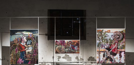 Appunti per una pittura interspecifica: Barbara Cammarata in mostra a Catania Barbara Cammarata, An interspecies journey, veduta della mostra, Catania. Fondazione Brodbeck, 2025, ph. Alfio Garozzi