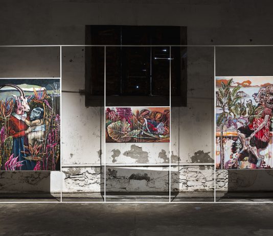 Appunti per una pittura interspecifica: Barbara Cammarata in mostra a Catania Barbara Cammarata, An interspecies journey, veduta della mostra, Catania. Fondazione Brodbeck, 2025, ph. Alfio Garozzi