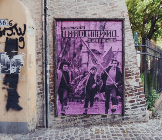 L’antifascismo vive nei poster urbani di CHEAP e Arci, per il 25 aprile CHEAP x ARCI - Orgoglio Antifascista, ph Giulia Rosco