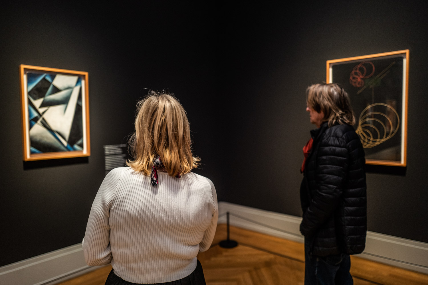 Cosmo Kandinsky. L'astrazione geometrica nel XX secolo, veduta della mostra, Museum Barberini, Berlino, 2025, ph. Francesca Magnani