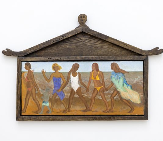 Nella pittura di Michele Cesaratto entra tutto e nulla permane: la mostra da Acappella