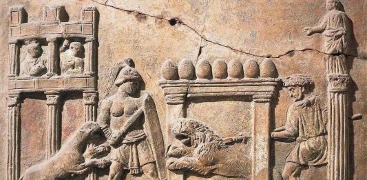 La prima prova dei combattimenti tra gladiatori e leoni è stata trovata in Inghilterra