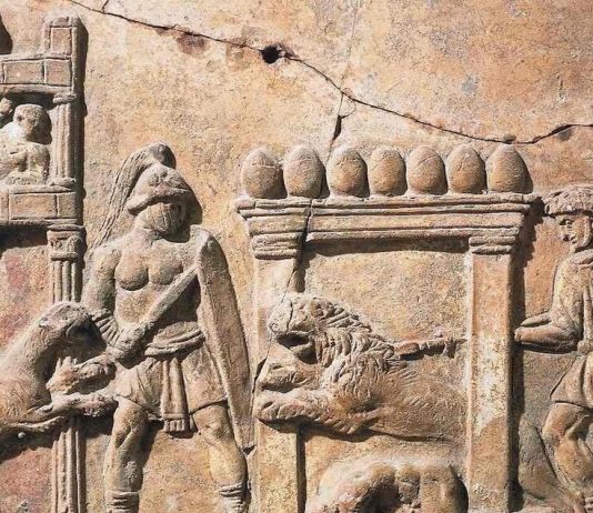 La prima prova dei combattimenti tra gladiatori e leoni è stata trovata in Inghilterra