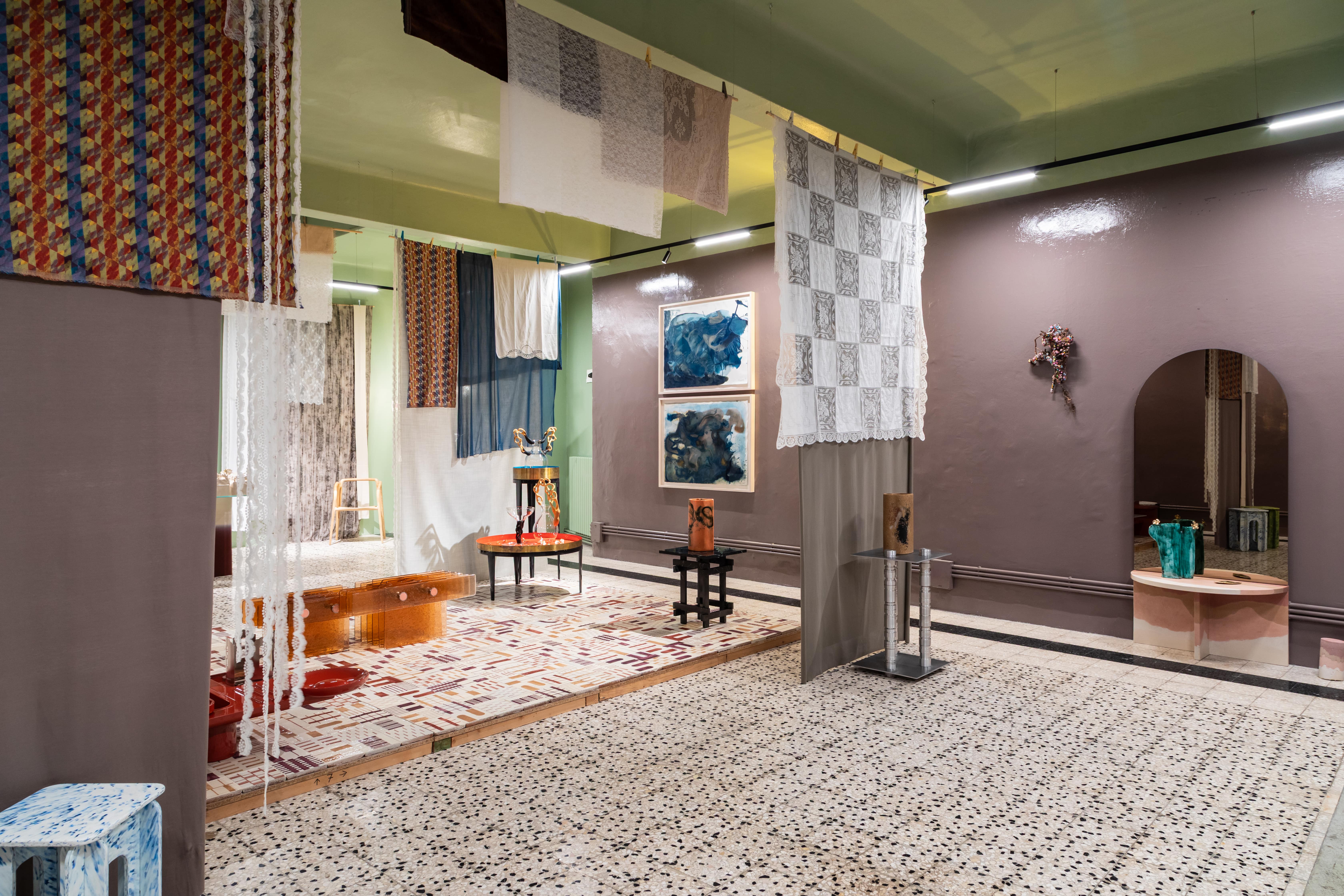 Magnificat. Alchimie e devozione nel nuovo design, veduta della mostra, Spazio Vito Nesta, Milano, 2025