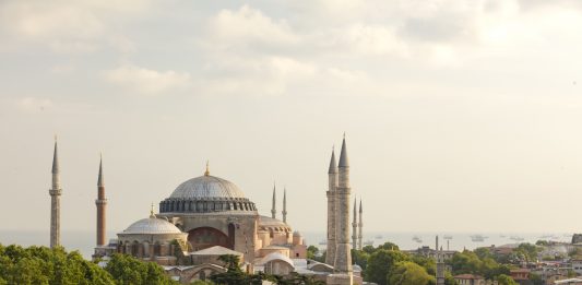 Sono cominciati i lavori di restauro della Cupola di Santa Sofia a Istanbul, ponte tra epoche e civiltà Restauro cupola Santa Sofia