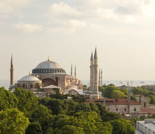 Sono cominciati i lavori di restauro della Cupola di Santa Sofia a Istanbul, ponte tra epoche e civiltà Restauro cupola Santa Sofia
