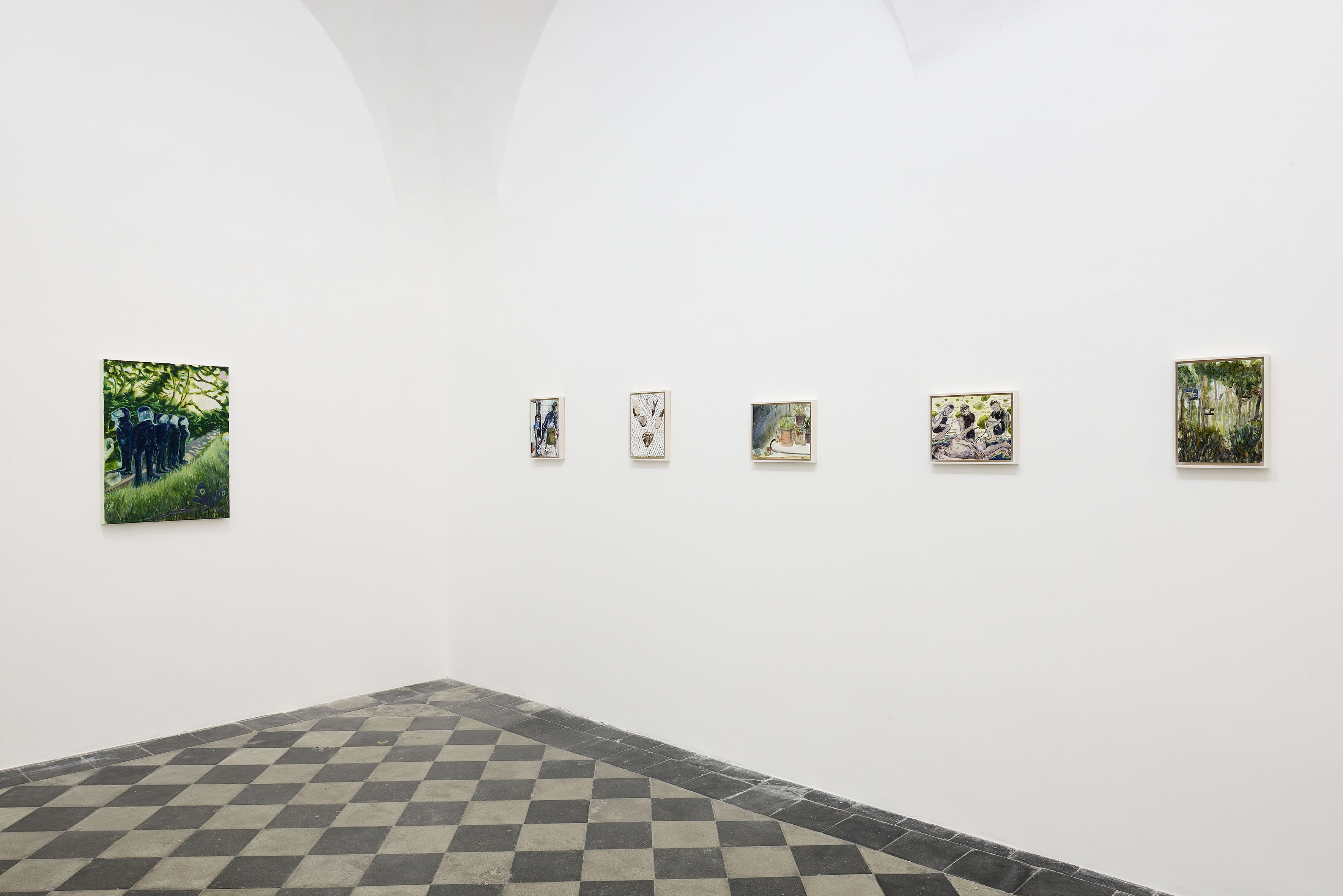 Pietro Moretti, Selve, veduta della mostra, Roma, 2025, ph. Roberto Apa, courtesy di 1/9unosunove