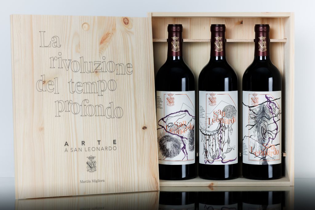 etichette d’artista San Leonardo