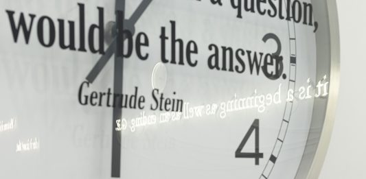 Il senso del tempo per Joseph Kosuth: opere dagli anni ’70 a oggi in mostra a Napoli