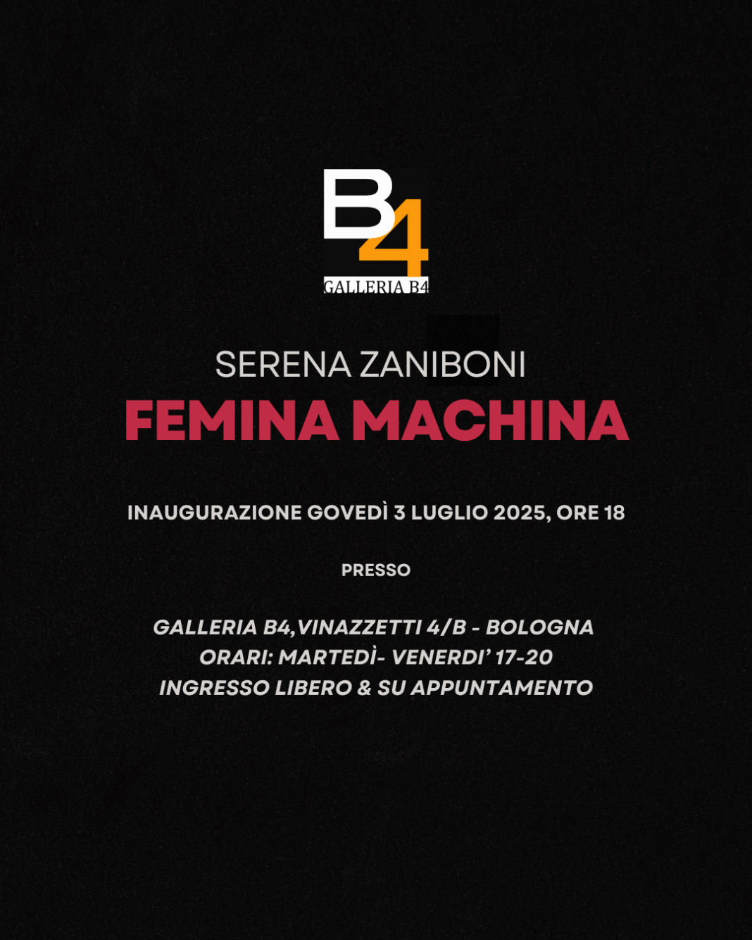 Serena Zaniboni – FEMINA MACHINAhttps://www.exibart.com/repository/media/2025/07/3-1068x1335.png