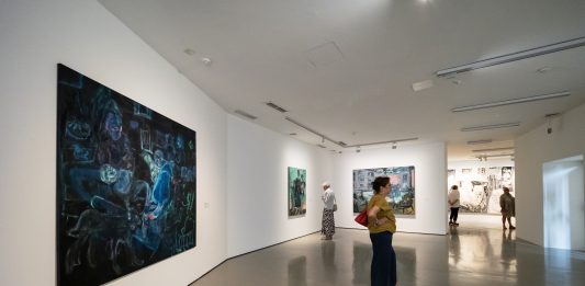 Nebojša Despotović e Barbara De Vivi alla Galleria Civica di Trento