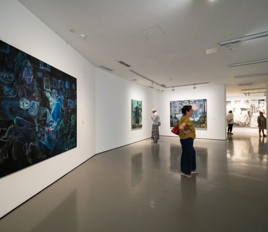 Nebojša Despotović e Barbara De Vivi alla Galleria Civica di Trento