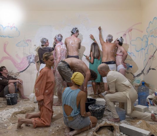 Gelitin/Gelatin e il dialogo con il sito archeologico della Basilica Ulpia