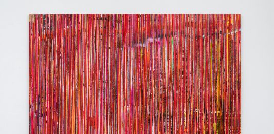 Due mostre, un dialogo sulla pittura: Selene Cardia e Paolo Bini alla Galleria Artiaco Paolo Bini, Nient’altro che pittura, veduta della mostra, Galleria Alfonso Artiaco, Napoli, 2025