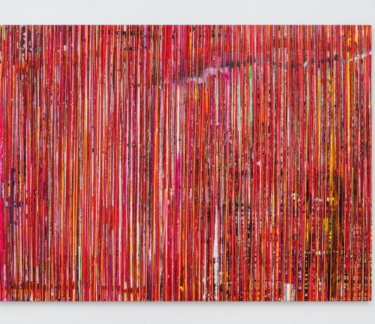 Due mostre, un dialogo sulla pittura: Selene Cardia e Paolo Bini alla Galleria Artiaco Paolo Bini, Nient’altro che pittura, veduta della mostra, Galleria Alfonso Artiaco, Napoli, 2025