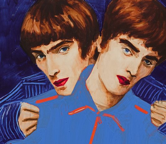 Dentro l’asta. Gli Oasis secondo Elizabeth Peyton oasis peyton