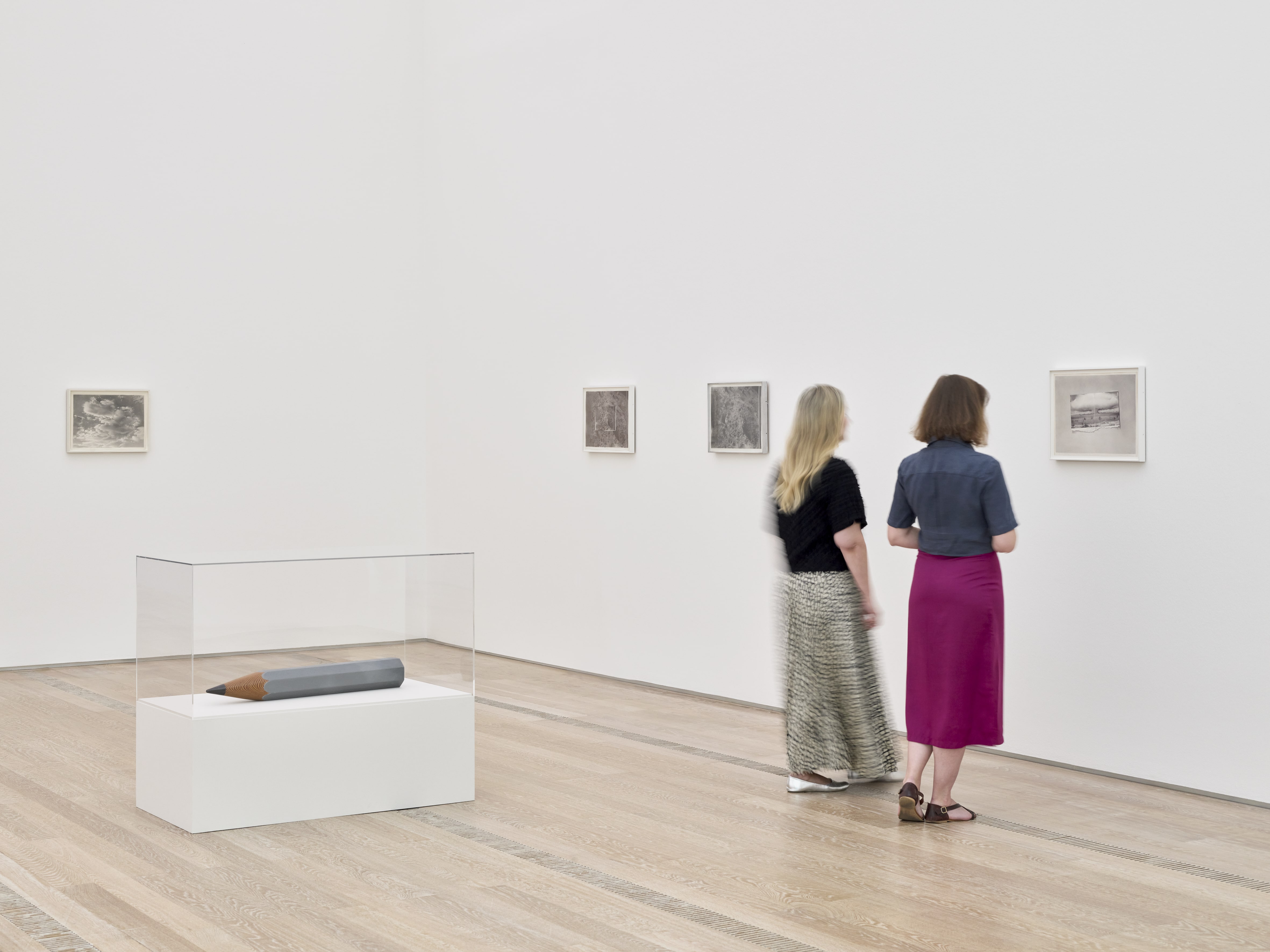 Veduta della mostra, Vija Celmins, Fondation Beyeler, Riehen/Basilea, 2025 © Vija Celmins, Courtesy Matthew Marks Gallery Photo : Mark Niedermann