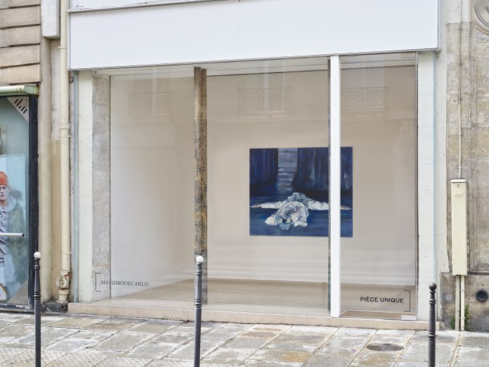 Iva Lulashi, veduta della mostra, Pièce Unique MassimoDeCarlo, Parigi, 2025 ©Thomas Lannes courtesy MASSIMODECARLO