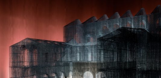 Prende forma l’installazione di Edoardo Tresoldi nell’area archeologica di San Pietro a Bari Vecchia edoardo tresoldi